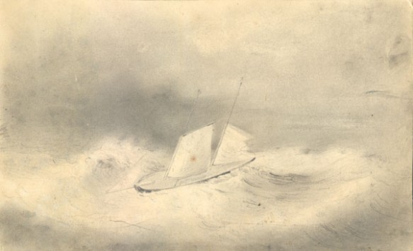 The U.S.S. Sea Gull, in distress of Cape Horn